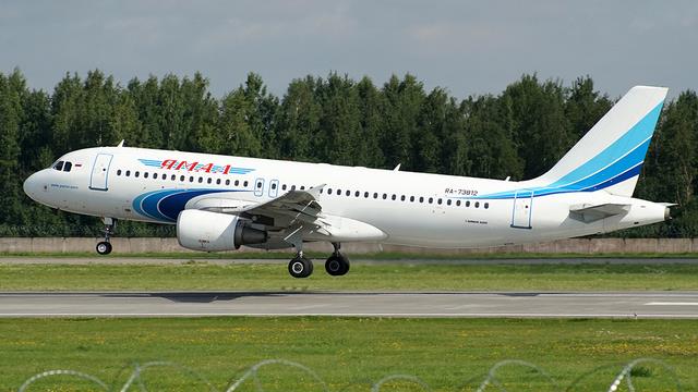 RA-73812:Airbus A320-200:Ямал